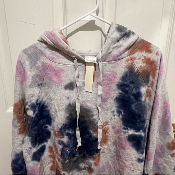 NWT Victoria's Secret Pink Sweatshirt Dress Hoodie with pockets‎ sz med tie dye - Picture 5 of 12